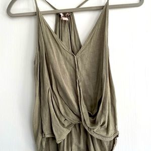 Olive Green Tank top